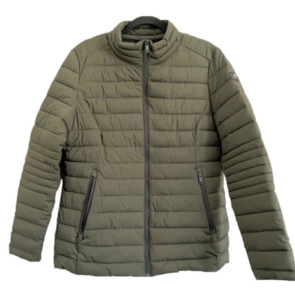 Moose Knuckles Green Lightweight Puffer Jacket - Large 🇨🇦 - Picture 13 of 14